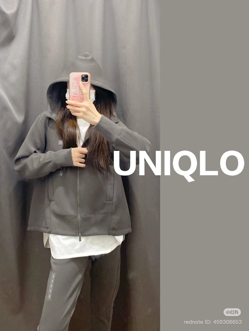 UNIQLO +J Jil Sander Dry Sweat Full-Zip Hoodie Gray M